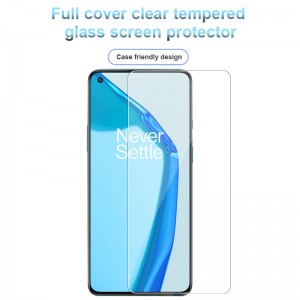 OnePlus 9R 2.5D 0.33mm Clear Tempered Glass