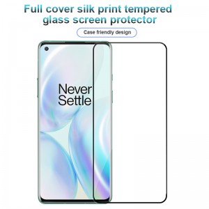 OnePlus 8 2.5D full cover tempered glass screen protector