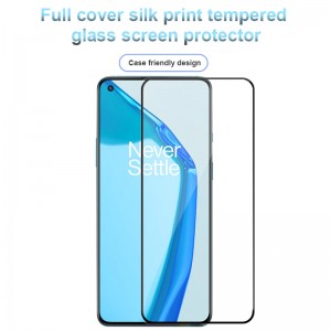 OnePlus 9R 2.5D full cover tempered glass screen protector