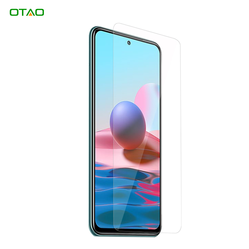 Chinese wholesale Redmi Note 8 Pro Screen Protector - Xiaomi Redmi Note 10 2.5D 0.33mm Clear Tempered Glass  – OTAO