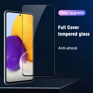 Samsung A72 2.5D Full cover Tempered Glass Screen Protector