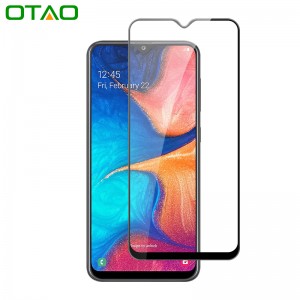 Samsung A20 2.5D Full cover Tempered Glass Screen Protector