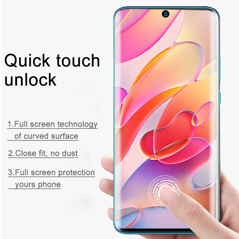 China wholesale Redmi Note 8 Tempered Glass - Xiaomi 10 Pro 3D Heat Bending Tempered Glass Screen Protector  – OTAO