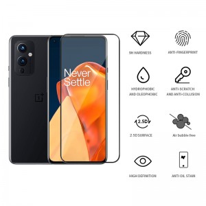 OnePlus 9 2.5D full cover tempered glass screen protector