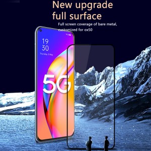 OPPO A95 2.5D Full Cover Tempered Glass Screen Protector