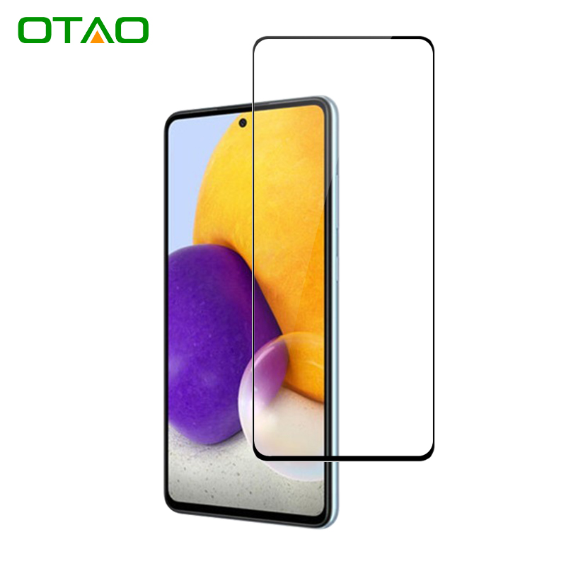New Fashion Design for Note 10 Screen Protector - Samsung A72 2.5D Full cover Tempered Glass Screen Protector  – OTAO