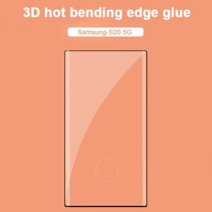 Samsung Galaxy S20 3D Heat Bending Tempered Glass Screen Protector