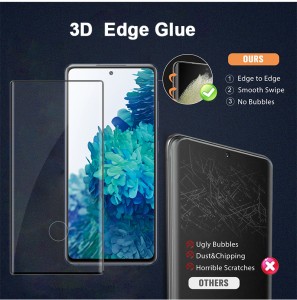 Samsung Galaxy S20 Ultra 5G 3D Heat Bending Tempered Glass Screen Protector